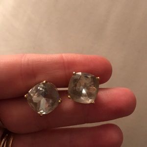 kate spade crystal stud earrings